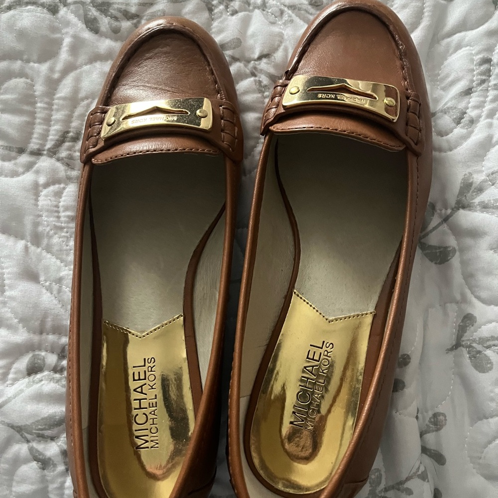 Michael Michael Kors Leather Loafer